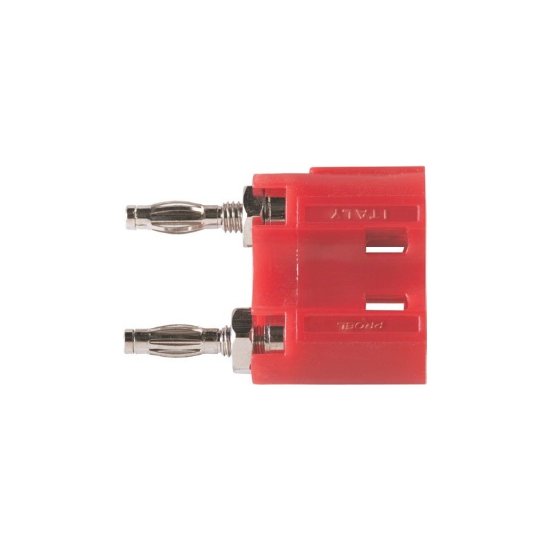 PROEL STAGE BN50RD PROEL STAGE 8032496075585  ST 1 1 Discontinued 1 0 0 HAWA 85369010 Dual banana plug with hex nut and locking 